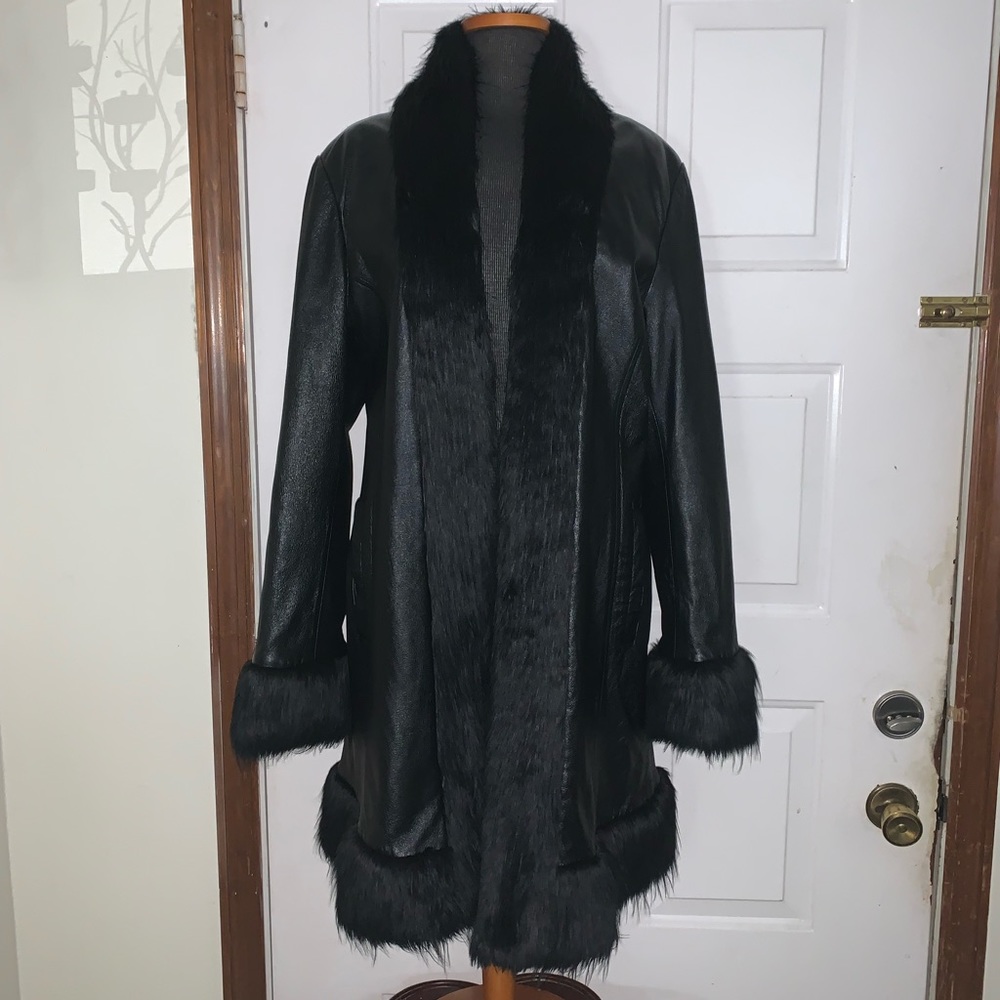 ❌SOLD❌ Black Wilsons Leather Coat